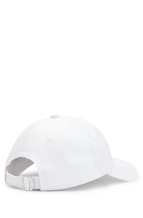 Hugo Boss hat for man כובע בוס בצבע לבן לגבר